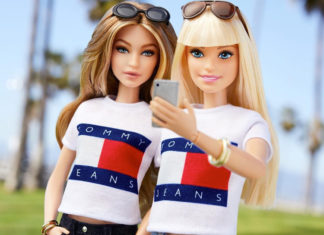 Gigi Hadid Barbie von Tommy Hilfiger
