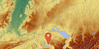 Erdbeben in der Schweiz: Die Markierung zeigt den Epizentrum des Bebens, das auch in Teilen von Süddeutschland und Österreich wahrgenommen werden konnte.