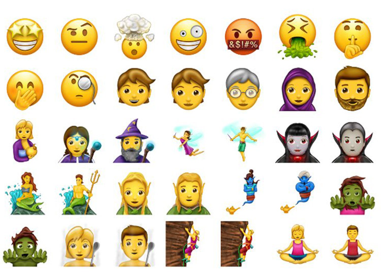Neue Emojis 2017