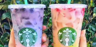 Starbucks Pink Purple Drink und Matcha Pink Drink