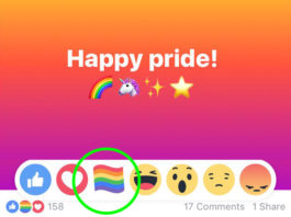 Regenbogen Flagge Facebook