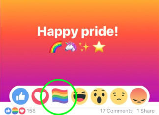 Regenbogen Flagge Facebook