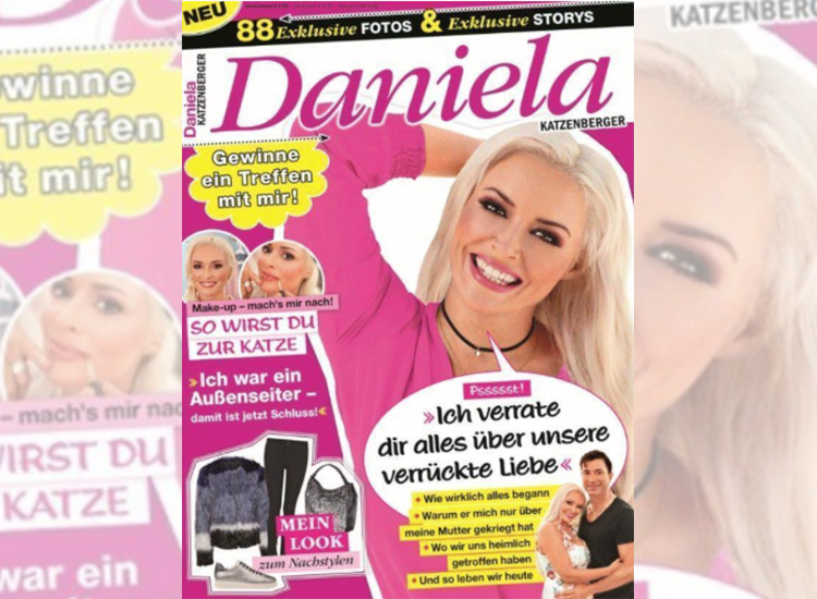 Daniela Katzenberger Zeitschrift