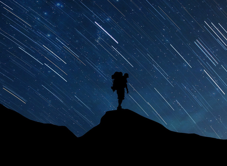 Sternschnuppennacht Oktober 2017: Sternschnupoen und Meteoriden kommen