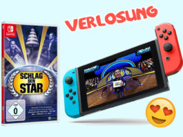 Schlag den Star-Gewinnspiel: Wir verlosen 5 x Game + eine Nintendo Switch-Konsole