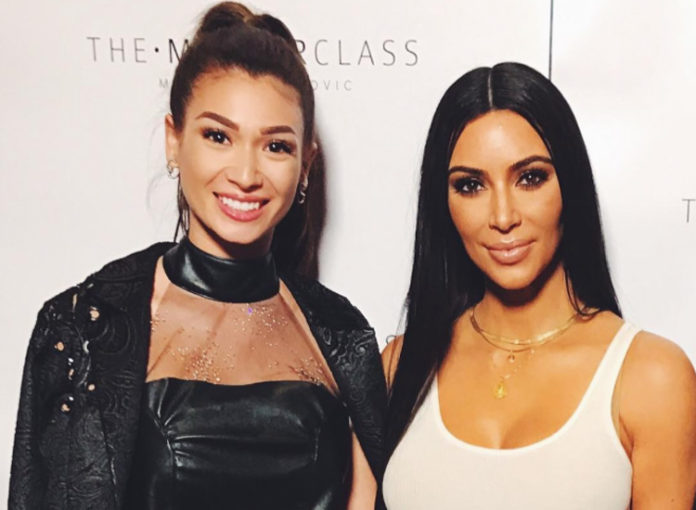 Stars als Fans: Paola Maria und ihr Idol Kim Kardashian