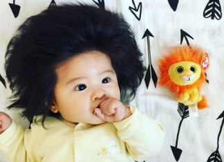 Baby Chanco wurde wegen ihrer Haare zum Instagram-Star!