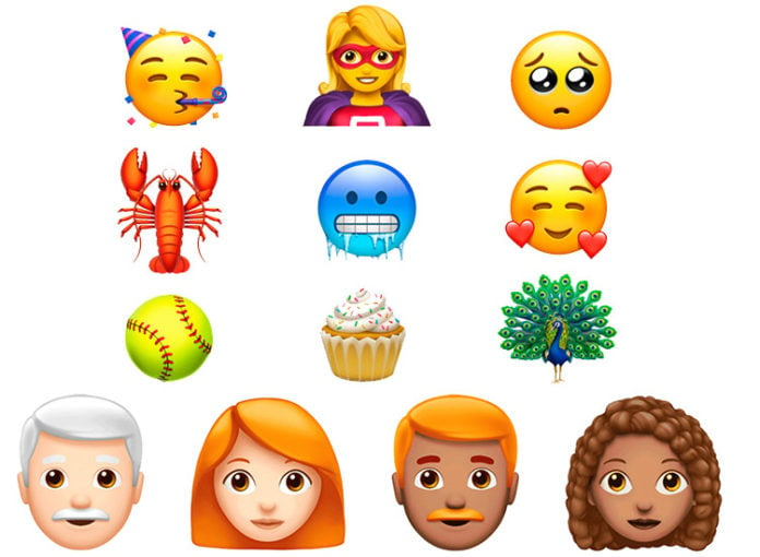 Neue Emojis 2018