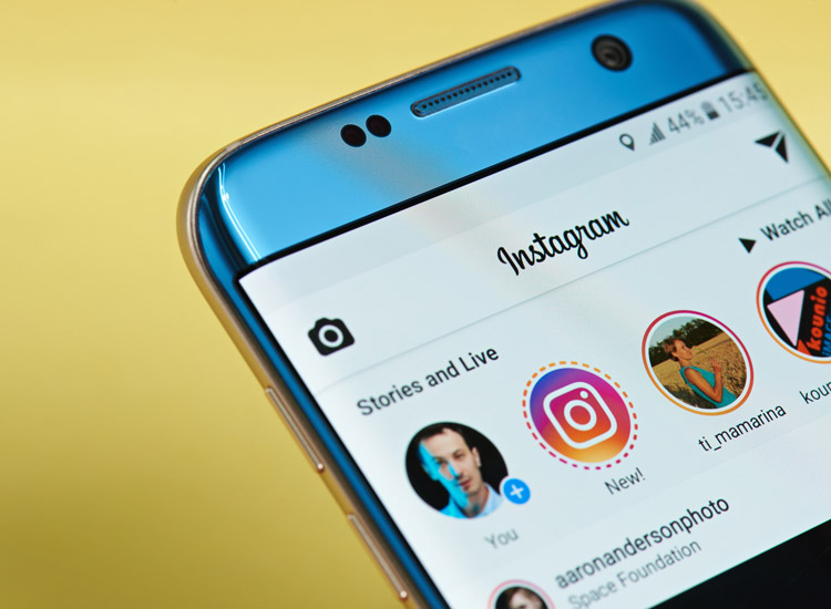 Instagram Passwort wird angezeigt