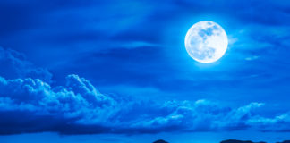 Blue Moon: Der Vollmond ist heute ein blauer Mond