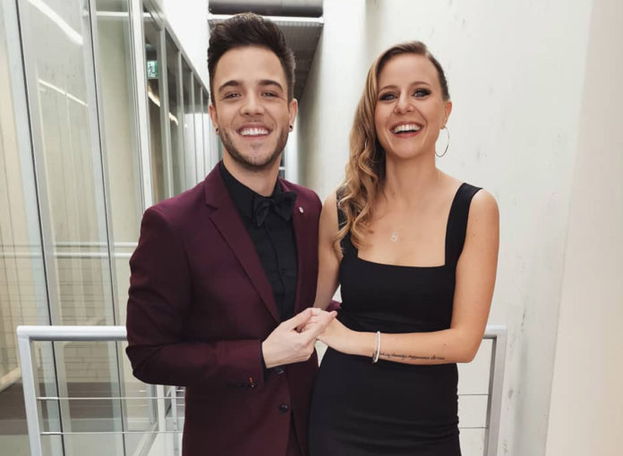 Luca Hänni und Freundin Michele Affolter sind beim ESC 2019