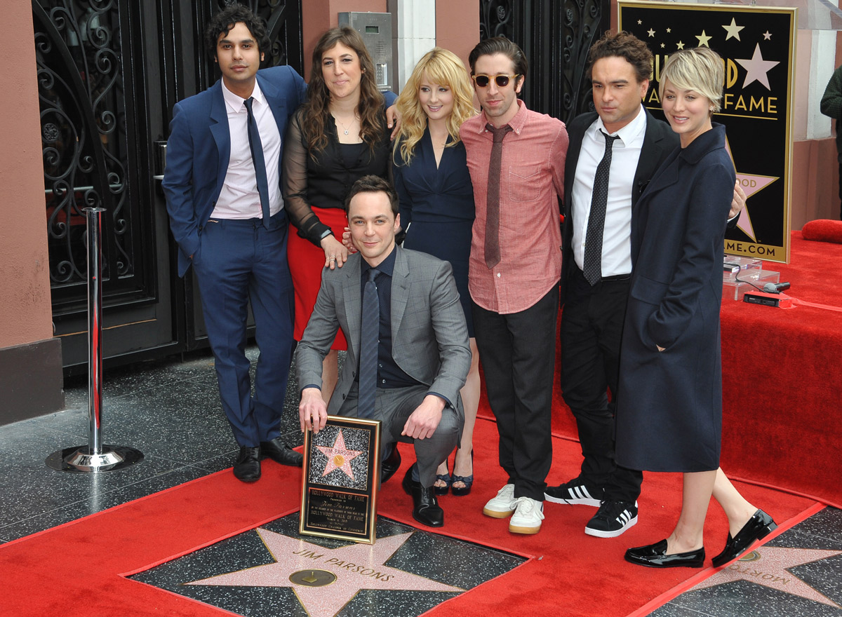 Big-Bang-Theory-Schauspieler-Enthüllung-Stern-Walk-of-Fame