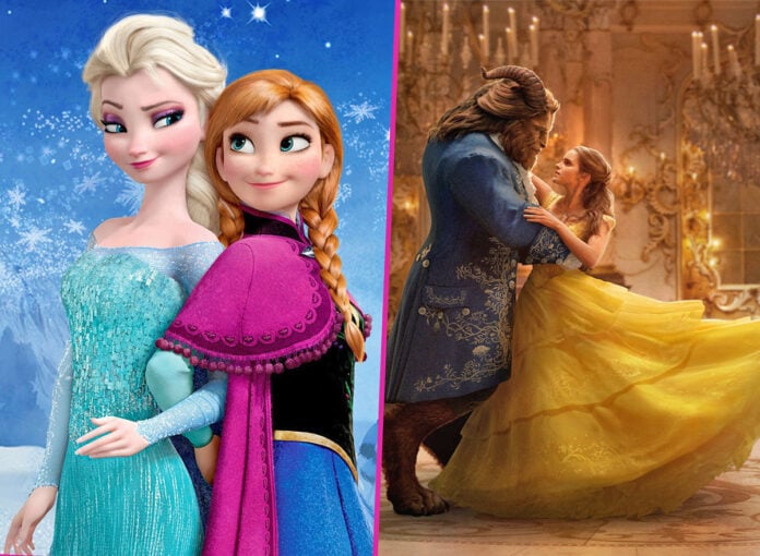 Disney Filmfest Sat1 Die Eiskönigin Schhöne und das Biest