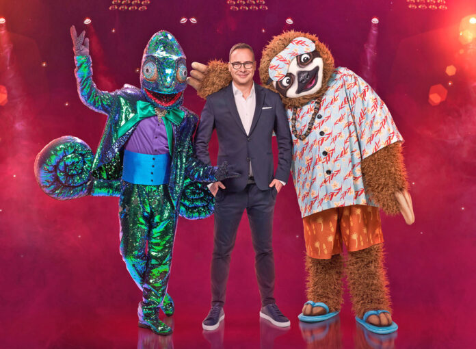 Die ersten The Masked Singer 2020 Kostüme sind Faultier und Chamäleon