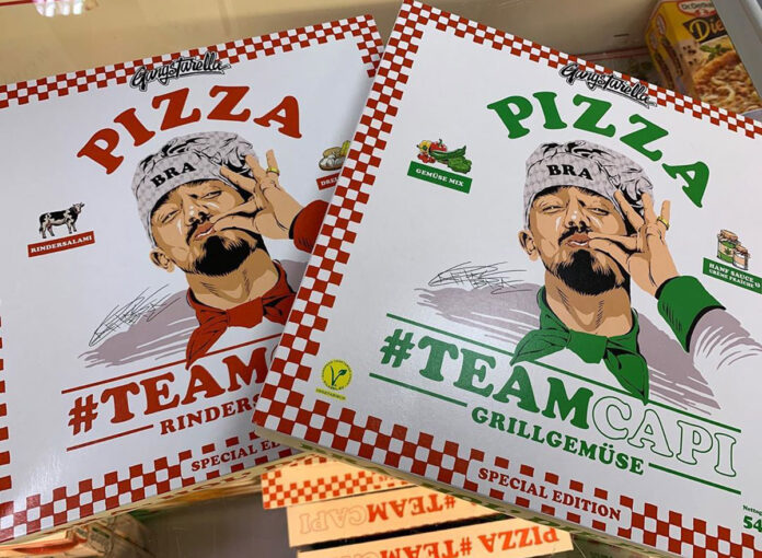 Die Capital Bra Pizza Gangstarella gibt es ab Montag
