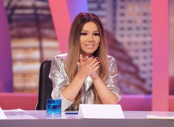 Shrin David Bilder DSDS 2017 Shirin mit Ombre Frisur
